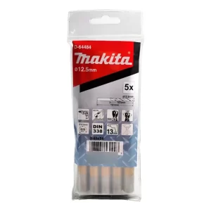 Brocas Metal Hss-tin 12.5x151mm 5 Pzas - Makita