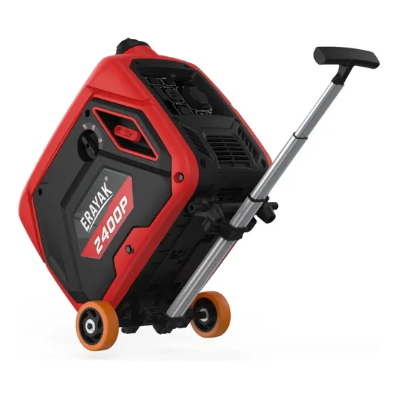Kit De Rueda Erayak Para Generadores Portátiles Con Mango De