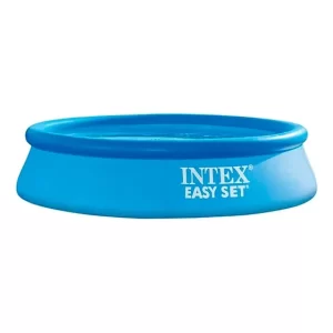 Piscina Intex Inflable Easy Set 244x61 Cm Con Filtro 28108 Color Azul