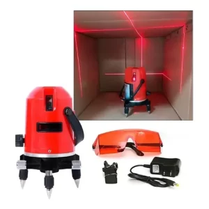 Nivel Laser Recargable para Pisos y Muros Medición