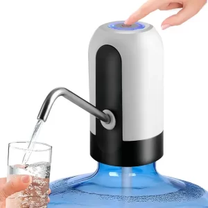 Bomba Eléctrica Haiz USB Recargable Para Galón Agua 20 Litros Higa Shop
