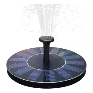 Fuente Solar De Agua Flotante Piscina Bomba Riego Aspersores