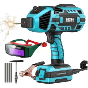 Soldadora Portátil Seesii 110 V 120 A De Mano Con Gafas Y Ma