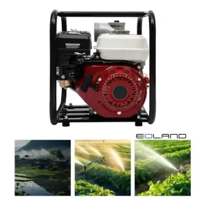 Motobomba De Agua Eoland Bomba Bencinera Alta Presion 6.5hp - 3600rpm 2 Pulgadas Moto Bomba 4 Tiempos Motobomba De Agua Agricola Limpieza