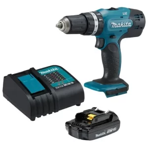 Taladro Percutor Atornillador Inalámbrico De 13mm Makita