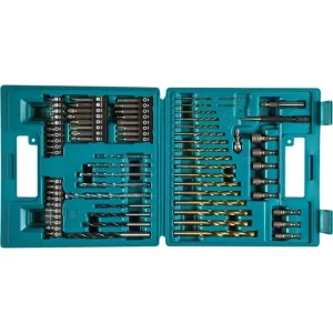 Set Brocas Y Puntas Makita B49373 75 Piezas Titanio
