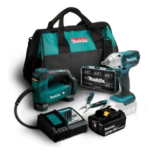 Kit Makita Herramientas Inalambricas Para Automovil 18 V Lxt