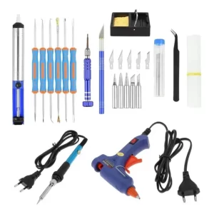 Kit De Plancha Eléctrica Con Pegamento Térmico, 12 Piezas, J