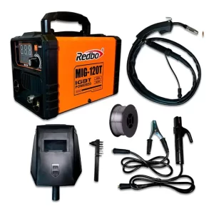 Soldadora Mig Sin Gas Flux 120amp Redbo Mig-120t
