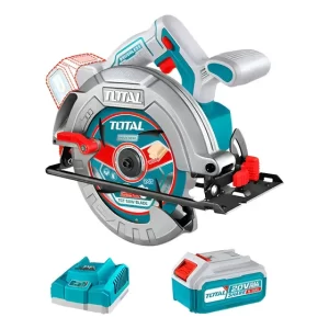 Sierra Circular Inalámbrica 20v Bat + Carg Total Tsli18513