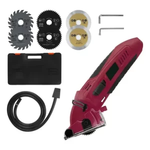 Minisierra Circular Premium De 400 W, Mango Portátil De 110