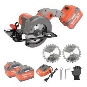 Minisierra Circular Inalámbrica De 20 V, 6700 Rpm, Hoja De 4