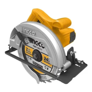 Sierra circular eléctrica Ingco CS18528 185mm 1.4kW naranja/gris 50Hz/60Hz