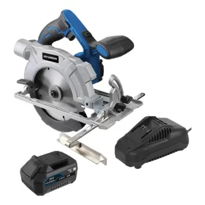 Kit Sierra Circular 6-1/2 + Batería 4ah Y Cargador Hyundai