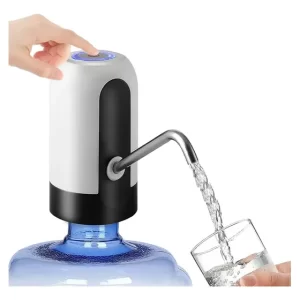 Bomba Dispensador Agua Electronico Recargable Usb Botellon