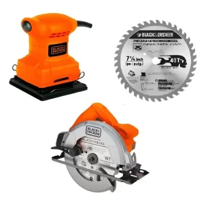 Tripack Black Decker Cs1004 + Disco 77-757 Ps + Bs200