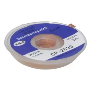 Malla De Cobre 2,5mm X 3mts Des-soldadora Desoldadora Dessol