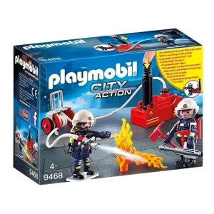 Playmobil Bomberos con Bomba de Agua Fire Brigade 9468