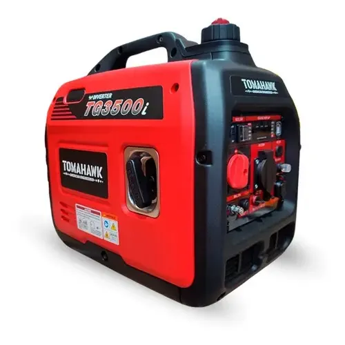 Generador Inverter Tomahawk Power 3.5kW 10h Portátil Silencioso TG3500i