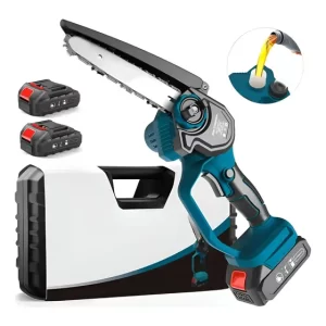 Sierra Inalambrica 8 Portatil Electrica Recargable Y Calidad Turquesa 50 60hz