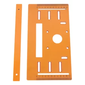 Placa Base Para Cortador De Carpintería, Marcas De Escala De