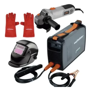 Soldadora 140amp/ Esmeril 650w/ Mascara Fotosensible/ Guante