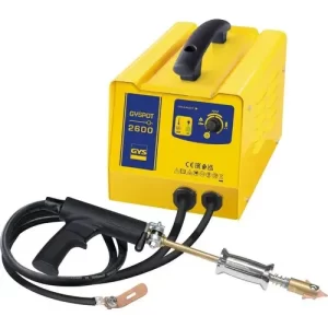 GYS Desabollador 2600A Máquina Soldar 10kW Amarillo con Ruedas