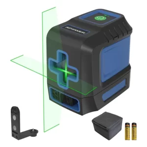Nivel Láser Apower Cruzado Verde Alto Rendimiento