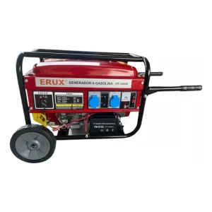 Generador Erux Er-3500w 3500w Gasolina Control Remoto