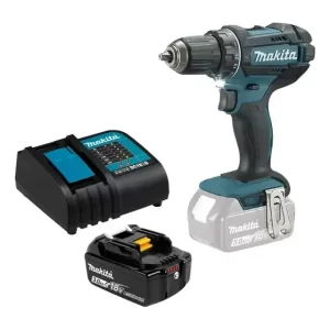 Taladro Atornillador 18v 62 Nm (5 Ah) Makita Ddf482