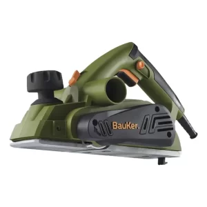 Cepillo Eléctrico Bauker 900W 82mm Carpintería Madera 16000RPM