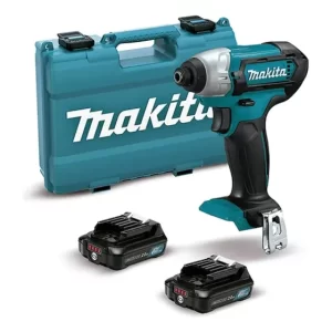 Destornillador De Impacto Makita 12v + 2 Baterías + Cargador