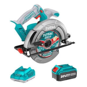 Sierra Circular 185mm Brushless + Bat 4a + Car + 2 Acc Total