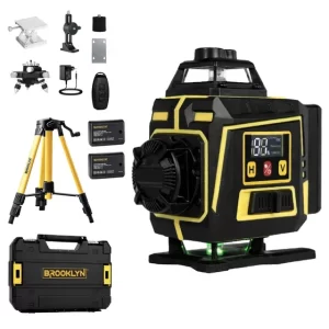 Nivel Laser Verde 16 Líneas 360° Brooklyn Autonivelante IP54