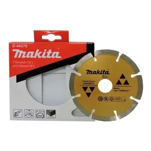 Disco Diamante Segmentado 4 1/2 In Uso Seco Concreto Makita