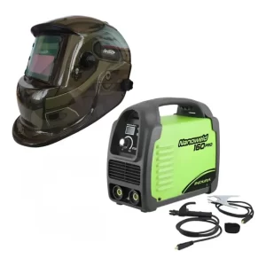 Kit Soldadora Indura Mma160a + Máscara Fotosensible Rblye95h