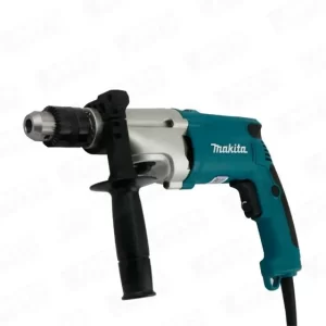 Taladro Percutor Makita Hp2050h 1/2" 2 Velocidades 720w Color Turquesa
