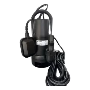 Bomba De Agua Sumergible Drenaje Barletta Bps 750 Pw 1hp Negro
