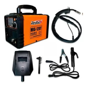 Soldadora Mig Inverter 2 En 1 Sin Gas Flux 120amp Redbo