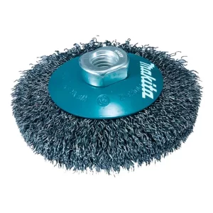 Cepillo Cónico De Acero Corrugado Tipo 4'' D-39827 Makita Azul