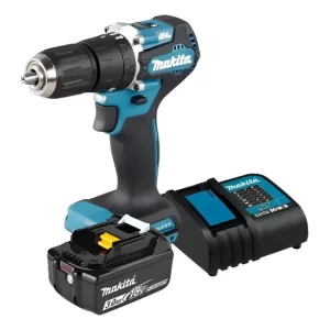 Taladro Percutor Makita Dhp487rfx4 13mm+1bat 3ah+carg