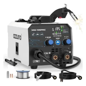 Soldador Azzuno 135a Mig 110 V 3 En 1 Flux Core/lift Tig/sti