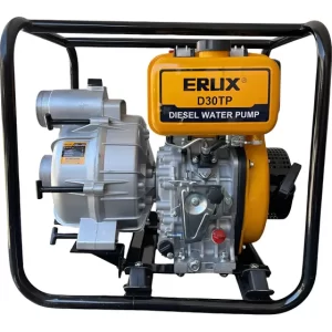Motobomba Diésel Erux 7hp 3  Para Aguas Residuales Indust