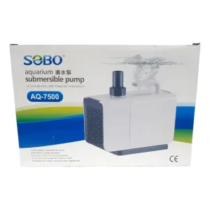 Bomba de Agua Sumergible para Acuarios Sobo AQ-7500 5000L/H