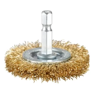 Carda De Alambre Ondulado Latonado 2 X 1/4 Makita D73667