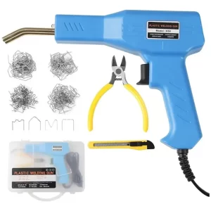 Pistola Soldadora Plástico XL 50W Para Reparación Automotriz Azul