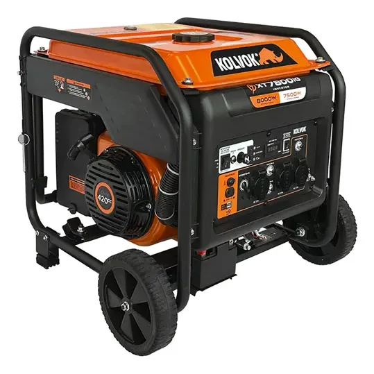Generador Inverter Bencinero 8kva Kolvok Conexion Ats