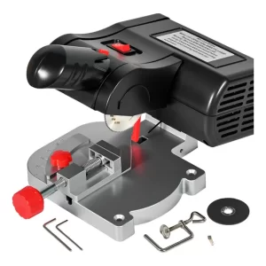 Mini Ingleteadora Eléctrica de Mesa Corte Preciso
