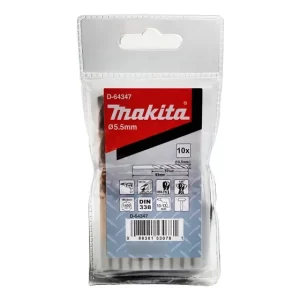 Brocas Metal Hss-tin 5.5x93mm 10 Pzas - Makita