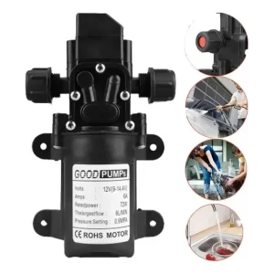 Mini Bomba De Agua Autocebante Portátil De Alta Presión